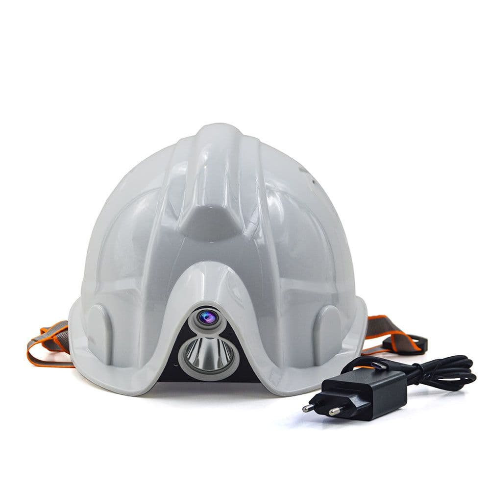 Mining safety helmet and cap lamp from the Bart Mining catalogue